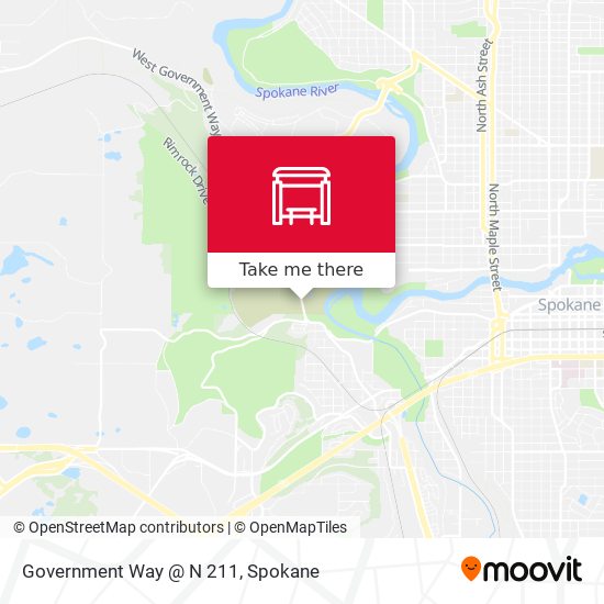 Government Way @ N 211 map