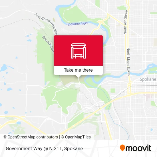 Mapa de Government Way @ N 211