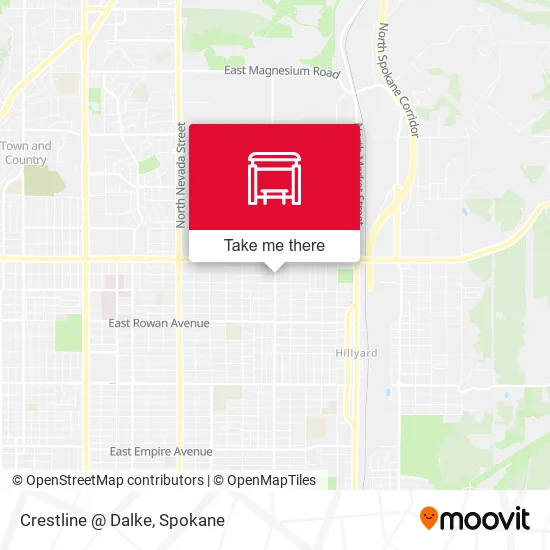 Mapa de Crestline @ Dalke
