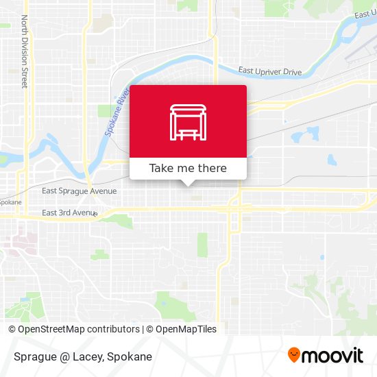 Sprague @ Lacey map