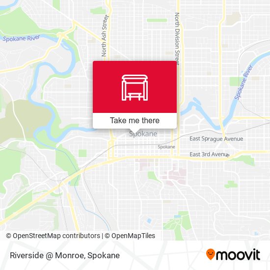 Mapa de Riverside @ Monroe
