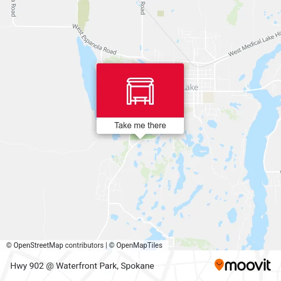 Hwy 902 @ Waterfront Park map