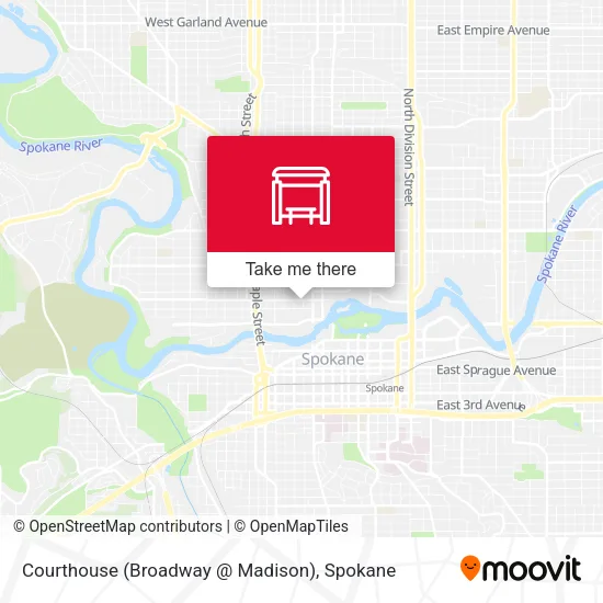 Mapa de Courthouse (Broadway @ Madison)