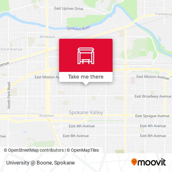 Mapa de University @ Boone