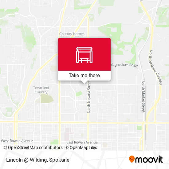 Mapa de Lincoln @ Wilding