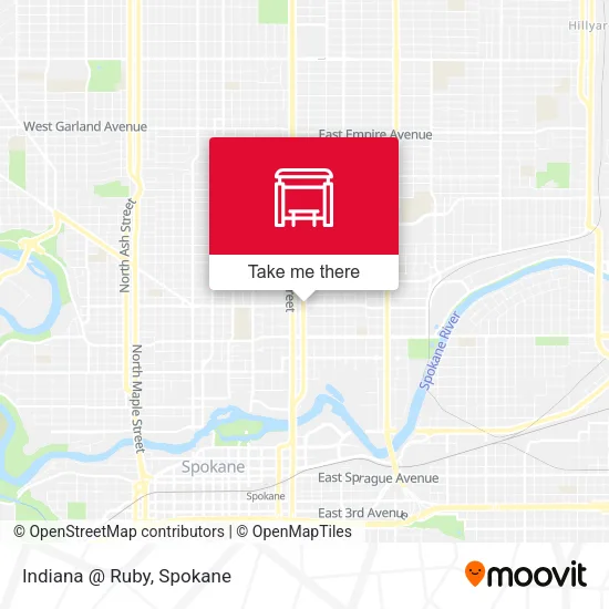Mapa de Indiana @ Ruby