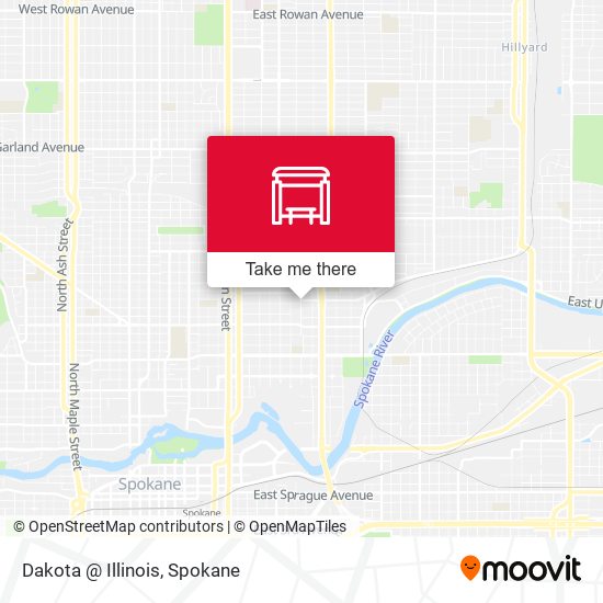 Mapa de Dakota @ Illinois