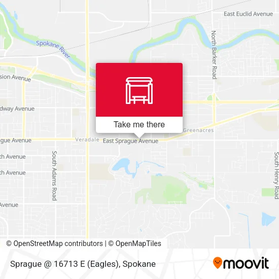 Mapa de Sprague @ 16713 E (Eagles)