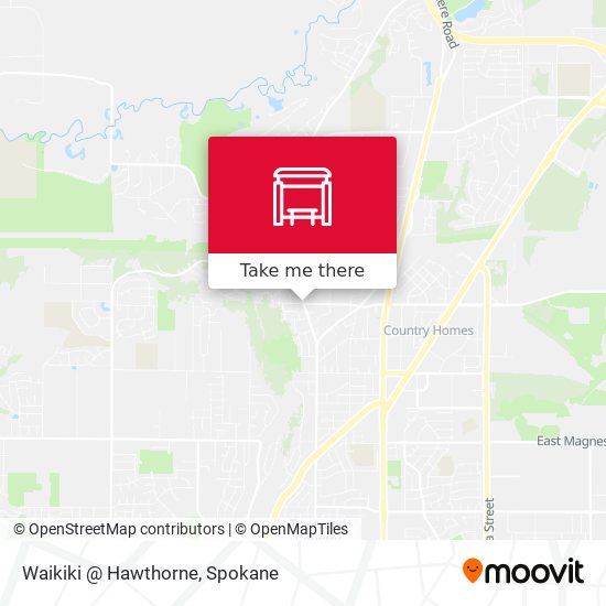 Mapa de Waikiki @ Hawthorne