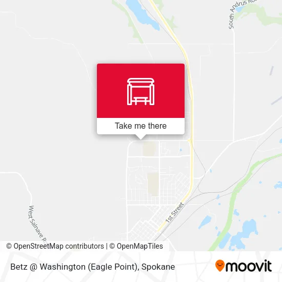 Betz @ Washington (Eagle Point) map