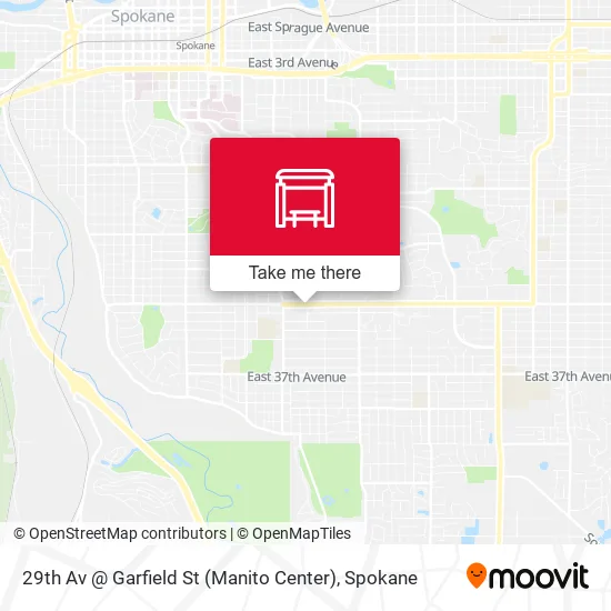 Mapa de 29th Av @ Garfield St (Manito Center)