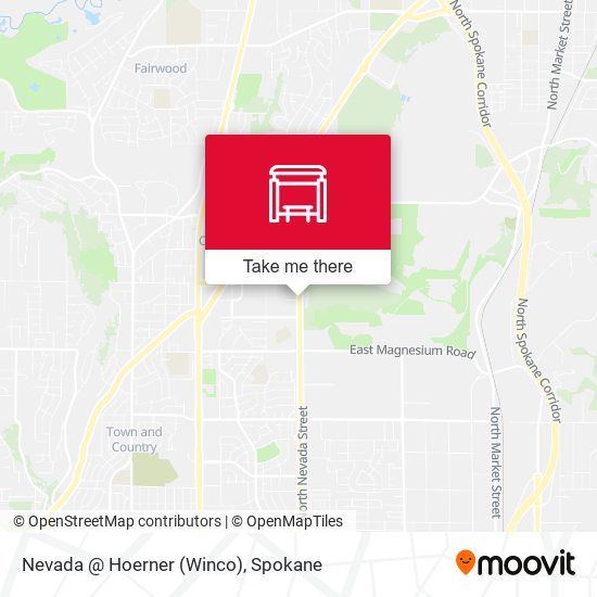 Mapa de Nevada @ Hoerner (Winco)