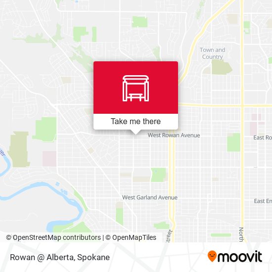 Mapa de Rowan @ Alberta