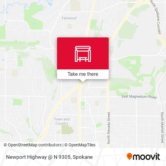 Newport Highway @ N 9305 map
