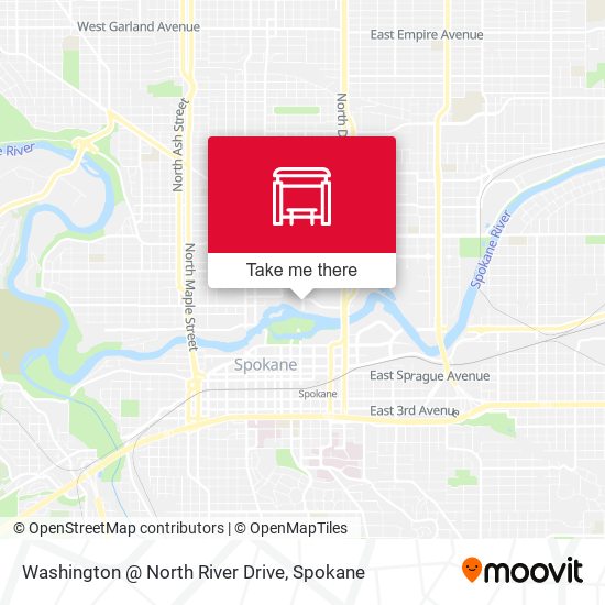 Washington @ North River Drive map