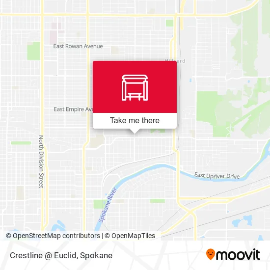 Mapa de Crestline @ Euclid