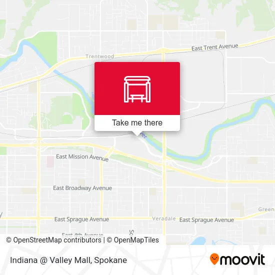 Mapa de Indiana @ Valley Mall
