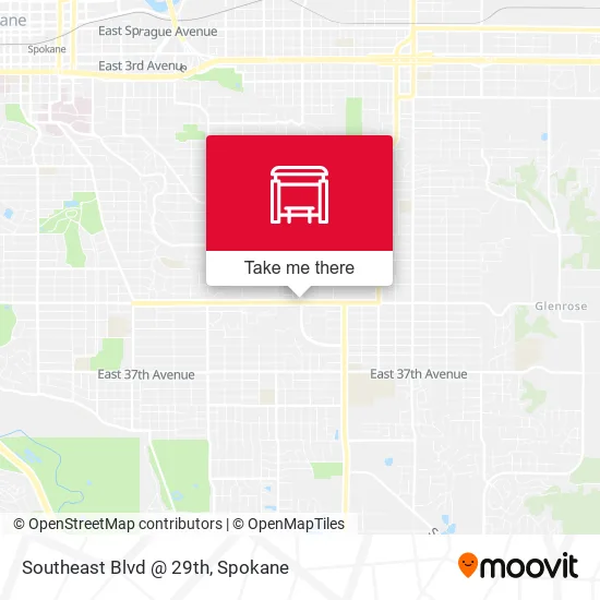 Mapa de Southeast Blvd @ 29th