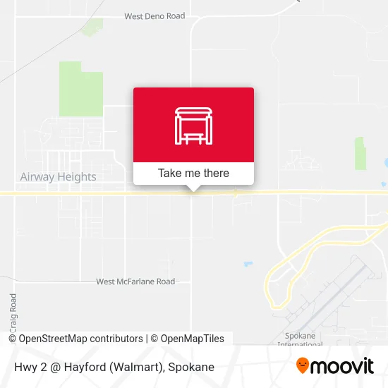Mapa de Hwy 2 @ Hayford (Walmart)