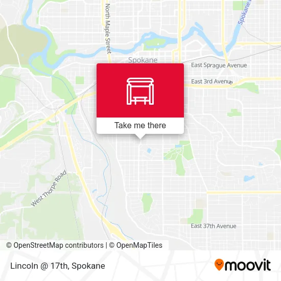 Mapa de Lincoln @ 17th