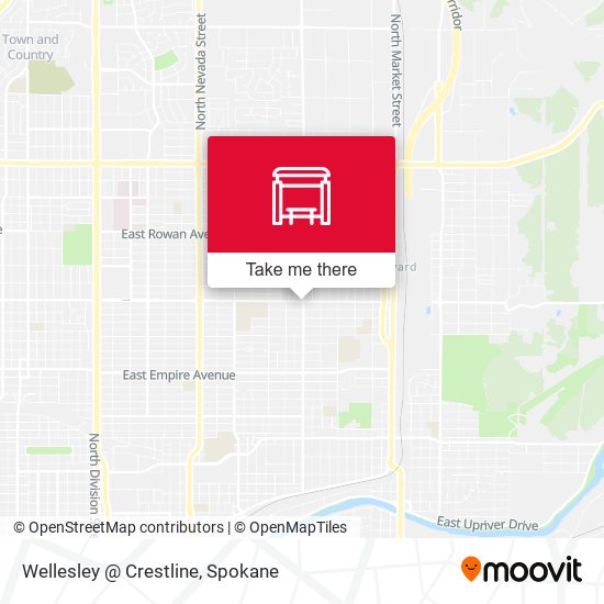 Wellesley @ Crestline map