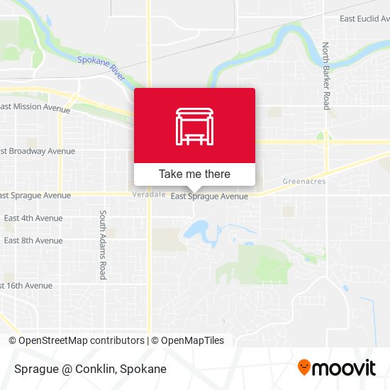 Sprague @ Conklin map