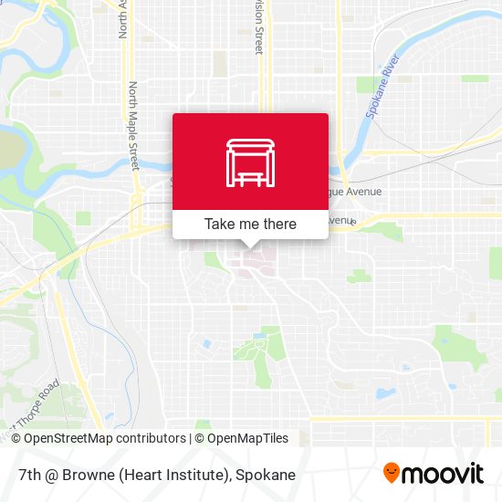 7th @ Browne (Heart Institute) map