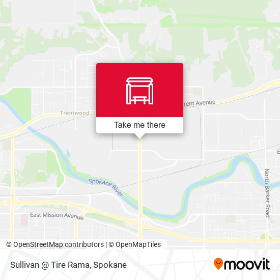 Sullivan @ Tire Rama map