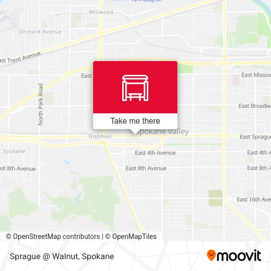 Mapa de Sprague @ Walnut