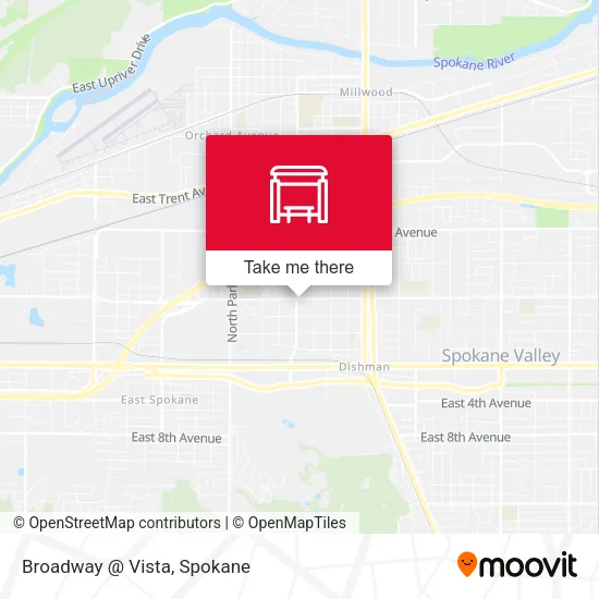 Mapa de Broadway @ Vista