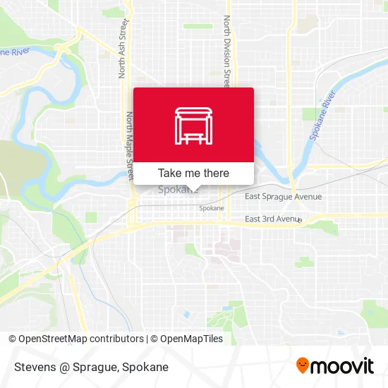Mapa de Stevens @ Sprague