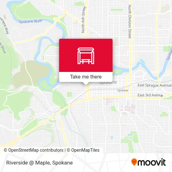 Mapa de Riverside @ Maple
