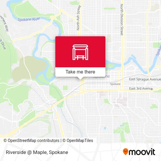 Mapa de Riverside @ Maple