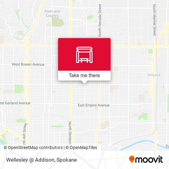 Wellesley @ Addison map
