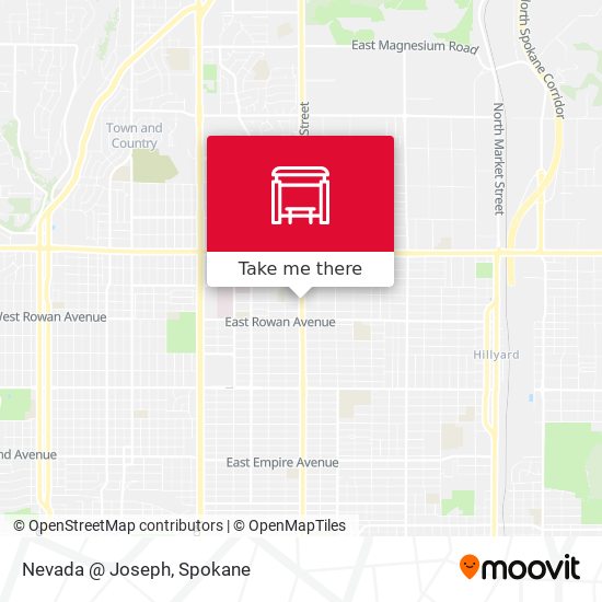 Nevada @ Joseph map