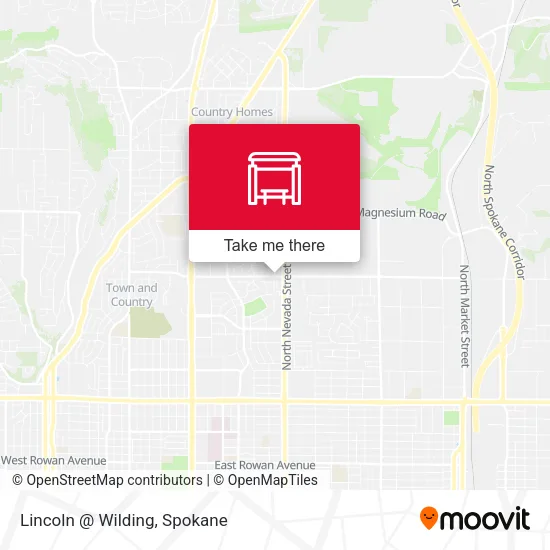 Mapa de Lincoln @ Wilding