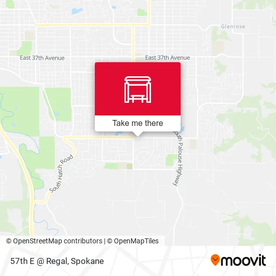 Mapa de 57th E @ Regal