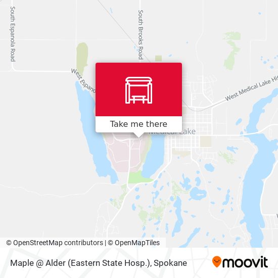 Mapa de Maple @ Alder (Eastern State Hosp.)