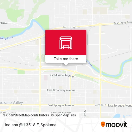 Mapa de Indiana @ 13518 E