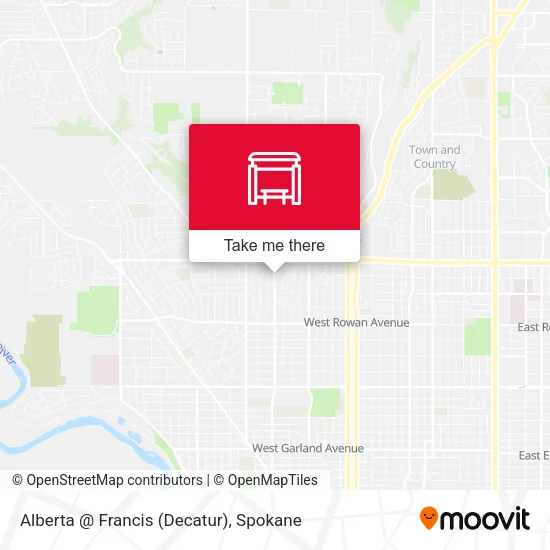 Mapa de Alberta @ Francis (Decatur)