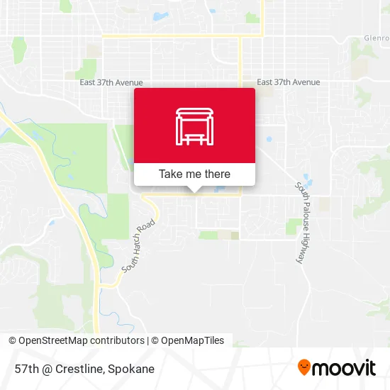 Mapa de 57th @ Crestline