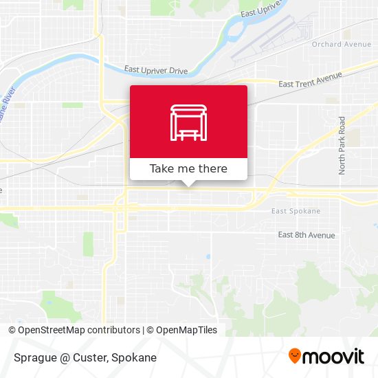 Sprague @ Custer map