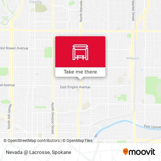 Nevada @ Lacrosse map