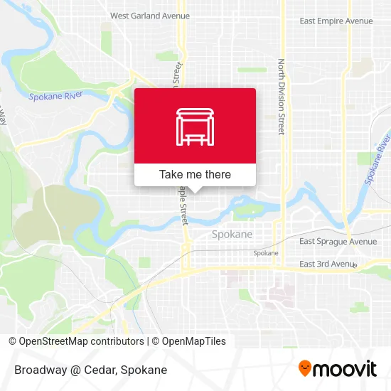 Mapa de Broadway @ Cedar