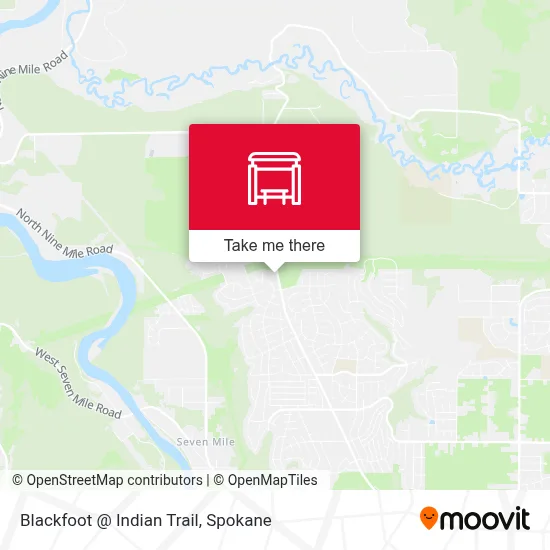 Blackfoot @ Indian Trail map