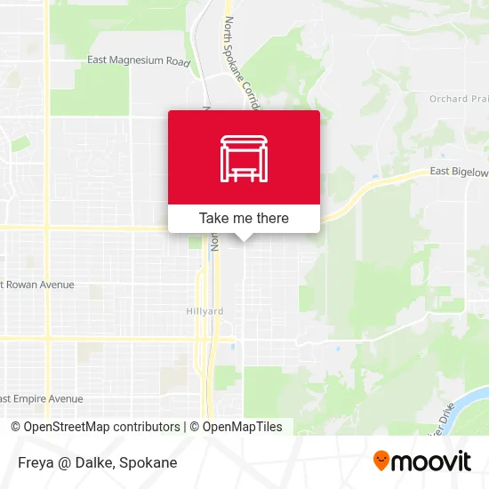Freya @ Dalke map