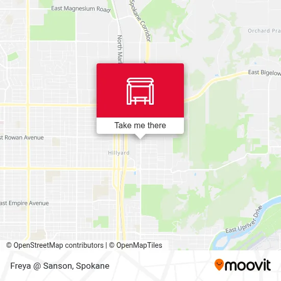 Freya @ Sanson map