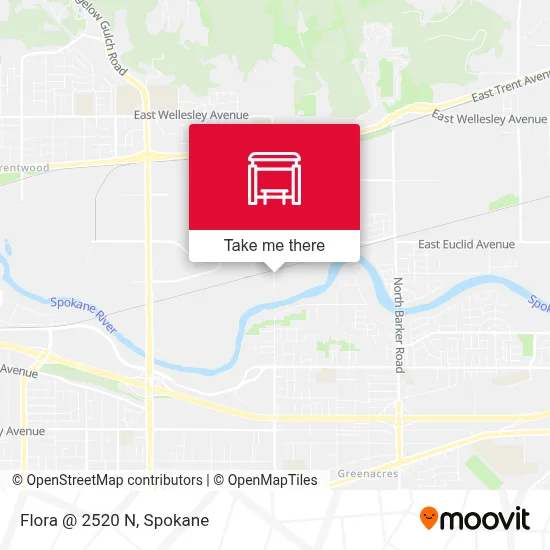 Flora @ 2520 N map