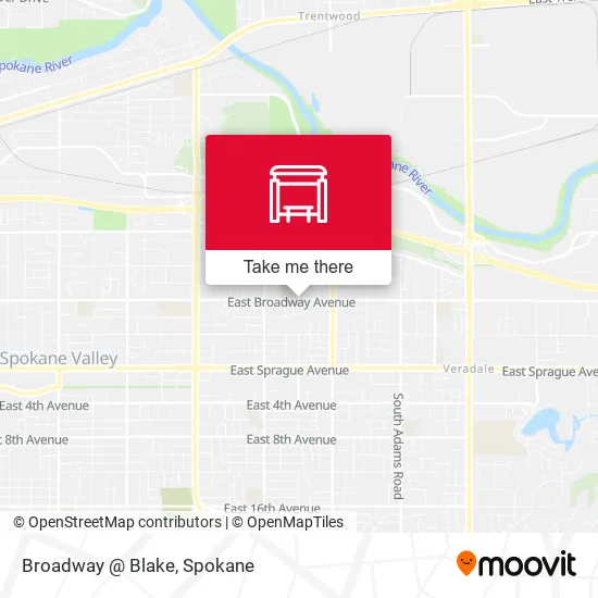 Mapa de Broadway @ Blake