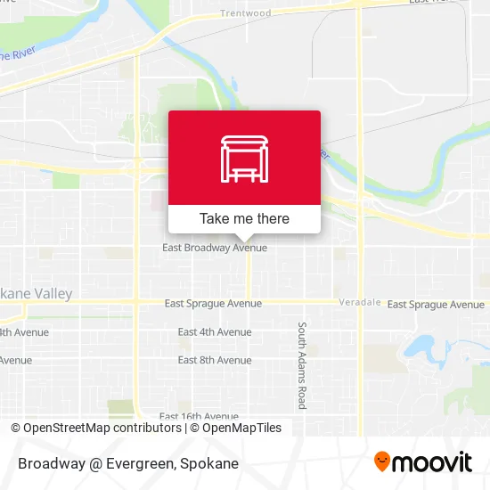 Mapa de Broadway @ Evergreen